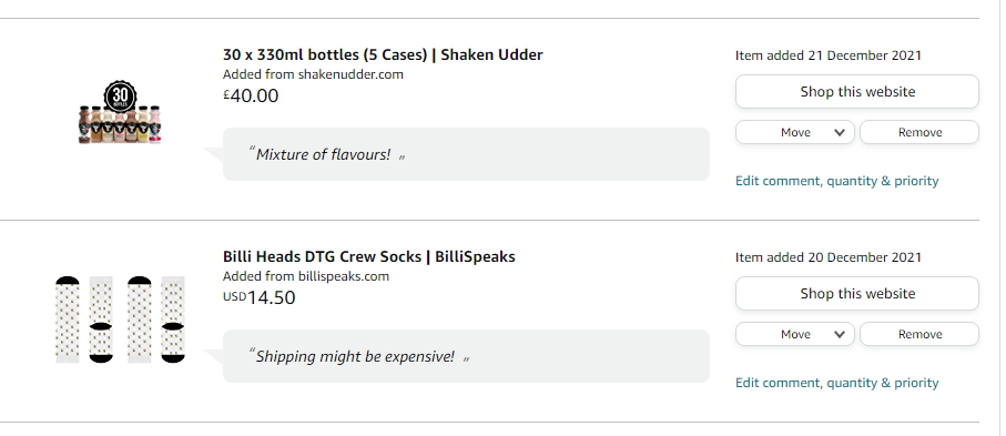 Had enough of Amazon wishlists? Here’s a comparison of alternative ...