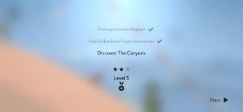 Alto's Odyssey objectives