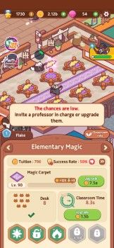 Cat Magic School classroom overview