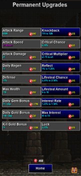 Ironpost permanent upgrades