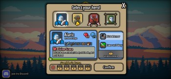 Spin Hero hero select