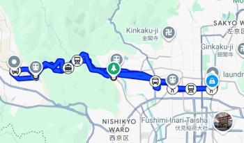 Japan 3 day 3 map