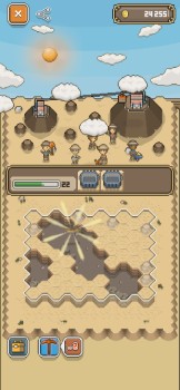 Tap dig my museum early level