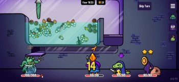 Dungeon Clawler combat