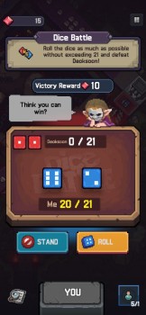 Heroll minigame