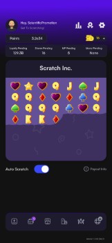 Scratch Inc scratch card