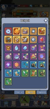 Dig-Dig Rush inventory