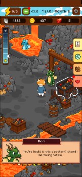 Forest Fables volcano