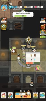 idle tribe dungeon area