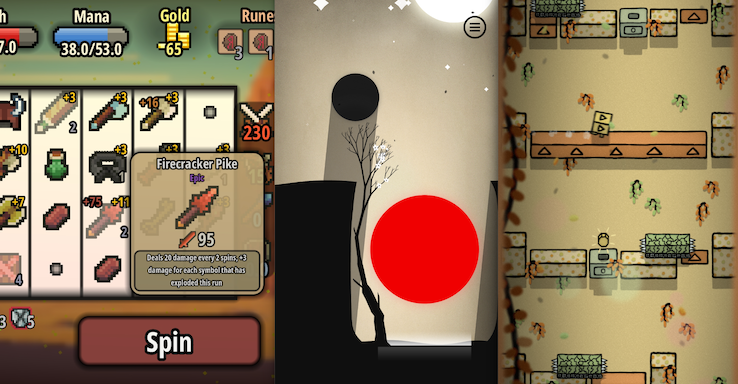 Preview image of More Android games I've enjoyed: Spin Hero 🎰, Prune 🌲, Psychofunk ▶️